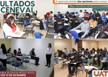 Publica UAT resultados de Examen CENEVAL de ingreso