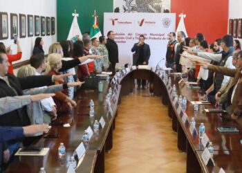 Instalan Consejo Municipal de Protección Civil en Victoria.