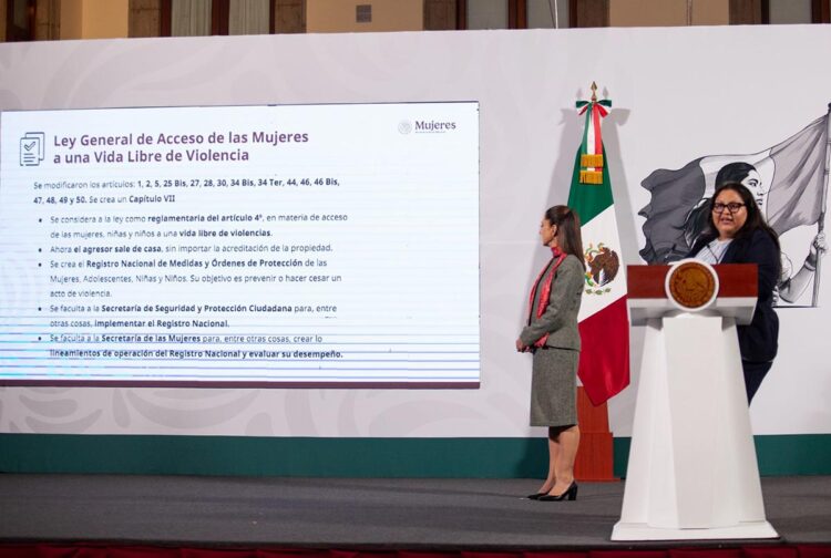 Sheinbaum firma decreto sobre 7 leyes en pro de la igualdad sustantiva de las mujeres