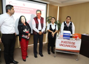 Reactiva Secretaría de Salud campaña intensiva de vacunación en Tamaulipas