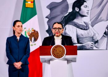 Rosa Icela Rodríguez presenta avances de la Estrategia Nacional de Paz en el país