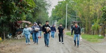 Llevan estudiantes del Tecnológico de El Mante esperanza a familias con el Tecnotón 2024