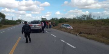 Siete heridos en un accidente carretero en San Fernando, Tamaulipas