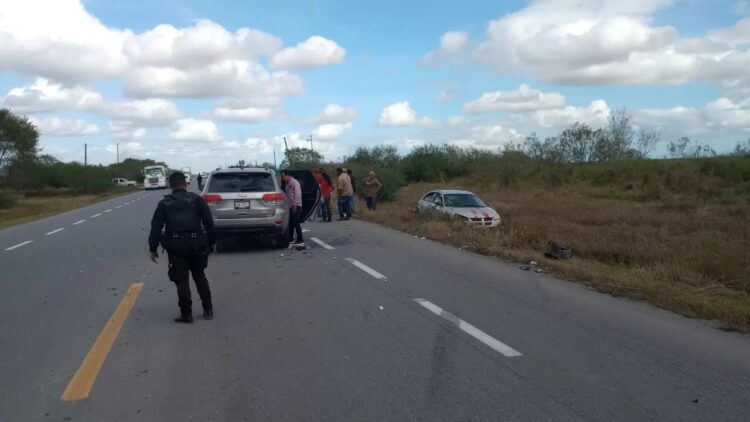 Siete heridos en un accidente carretero en San Fernando, Tamaulipas