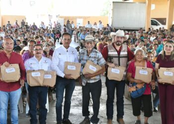 Entrega SADER de Tamaulipas una tonelada de filete de pescado en González