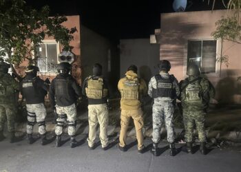 Catean casa en Fracc. “Las Pirámides” de Reynosa por narcomenudeo