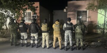 Catean casa en Fracc. “Las Pirámides” de Reynosa por narcomenudeo
