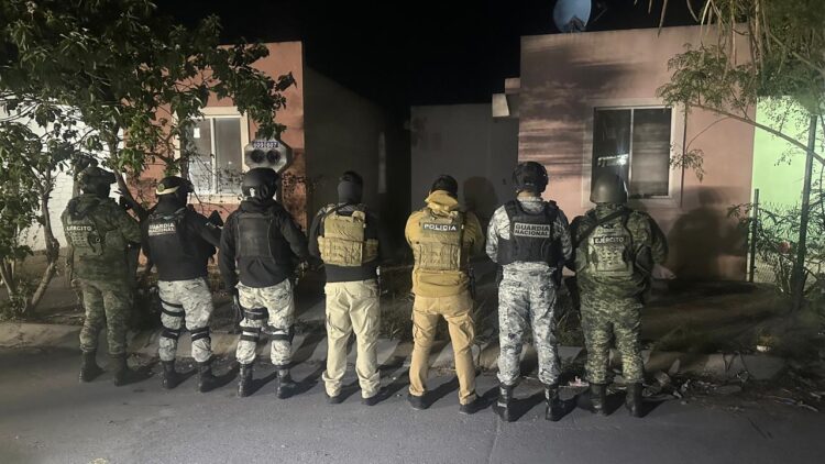 Catean casa en Fracc. “Las Pirámides” de Reynosa por narcomenudeo
