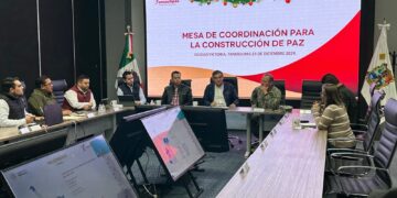 Preside Américo Villarreal Mesa de Seguridad e instruye reforzar operativos para unas fiestas navideñas en paz