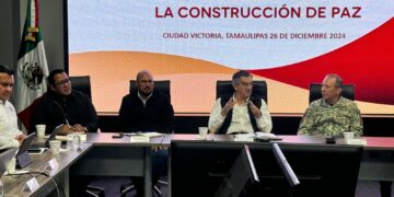 Destaca Américo Villarreal baja en homicidios dolosos en reunión de la Mesa de Seguridad