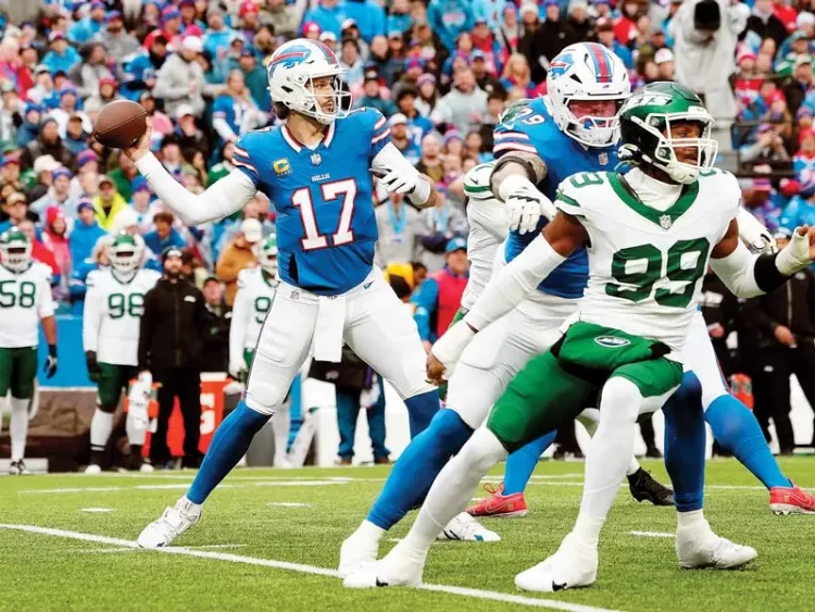 Buffalo aplastó 40 a 14 a Jets y asegura acabar como el segundo sembrado