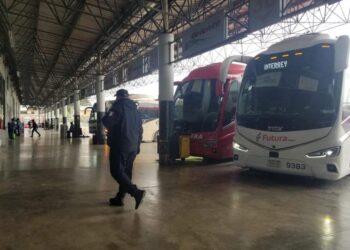Mantiene Guardia Estatal vigilancia en Centrales de Autobuses de Tamaulipas