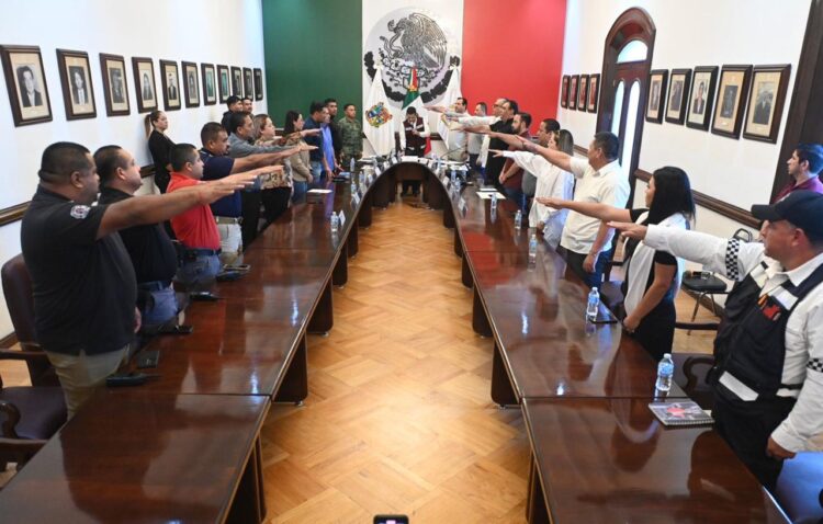 Instalan Mesa de Seguridad Municipal en Cd. Victoria, Tamaulipas