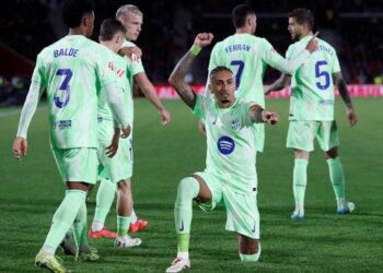 Barcelona golea de visita 5-1 al Mallorca en Liga Española