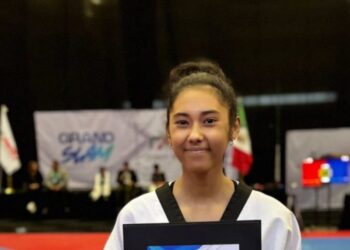 Tamaulipecos Fernanda Sierra y José María Núñez triunfan en el Grand Slam de Taekwond