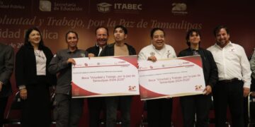 Inicia SSPT y SET entrega de Becas “Voluntad y Trabajo, por la Paz de Tamaulipas” 2024-2025