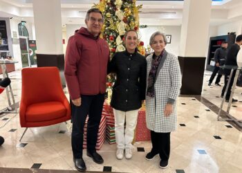 Llega presidenta Claudia Sheinbaum a Nuevo Laredo, Tamaulipas