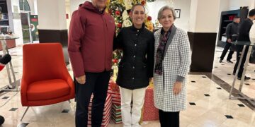 Llega presidenta Claudia Sheinbaum a Nuevo Laredo, Tamaulipas