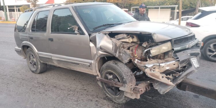 Choca por correlón en la Calzada “Tamatán” de Cd. Victoria