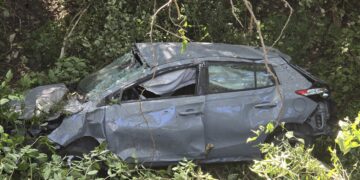 Falla mecánica lo precipita a barranco