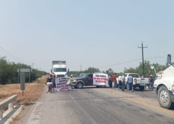 Amenazan agricultores con bloquear carretera en San Fernando, Tamaulipas