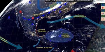 Ingresa Frente Frío 15, viene con lluvia
