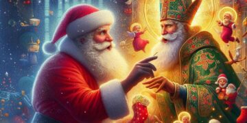 La transformación de San Nicolás a Santa Claus y Papá Noel