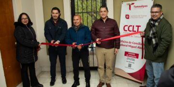 Inauguran Oficina Regional del Centro de Conciliación Laboral de Tamaulipas en Miguel Alemán