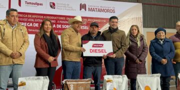 Impulsa gobierno el campo tamaulipeco con la entrega de semilla y diésel