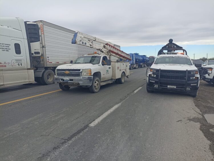Levantan el bloqueo de la carretera Victoria-San Fernando-Reynosa