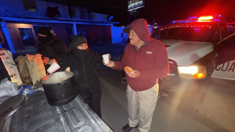 Continúa el operativo Plan Tamaulipas por bajas temperaturas dl frente frío