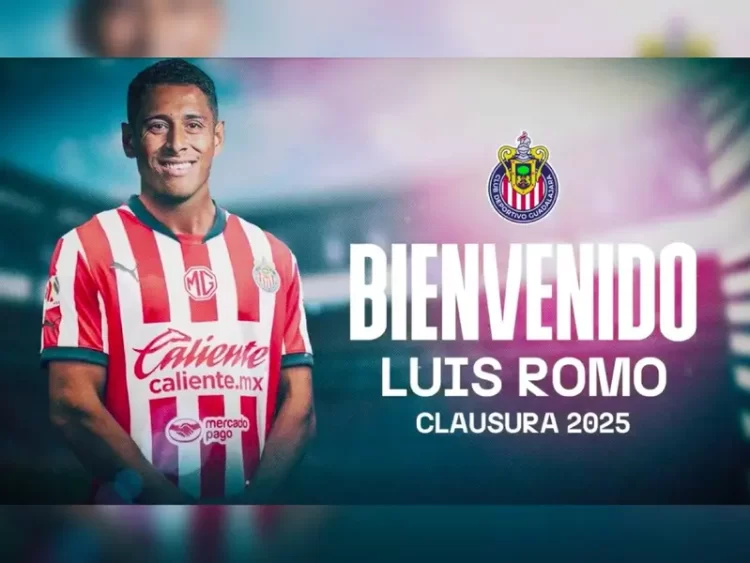 Luis Romo es presentado como nuevo futbolista de Chivas