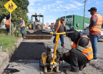 Invierten en Victoria 7 millones de pesos en programa de bacheo.