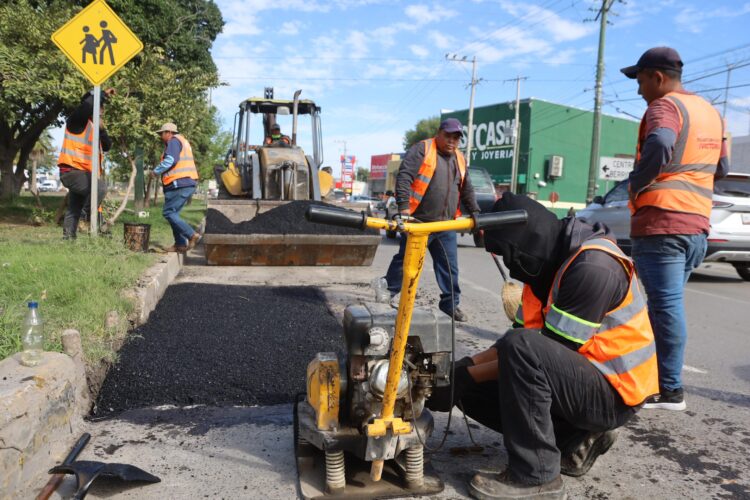 Invierten en Victoria 7 millones de pesos en programa de bacheo.
