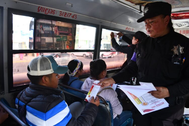 Impulsa Guardia Estatal “Ruta Segura” en transporte público de Tamaulipas