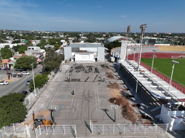 Rehabilitan y mejoran áreas de la Unidad Deportiva “Adolfo Ruiz Cortines” de Ciudad Victoria
