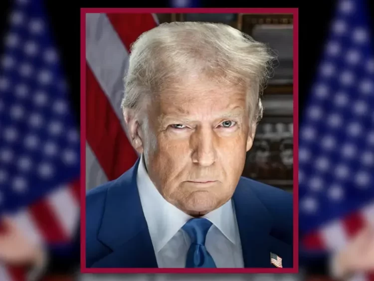 Trump revela su retrato oficial para su segundo mandato en EU