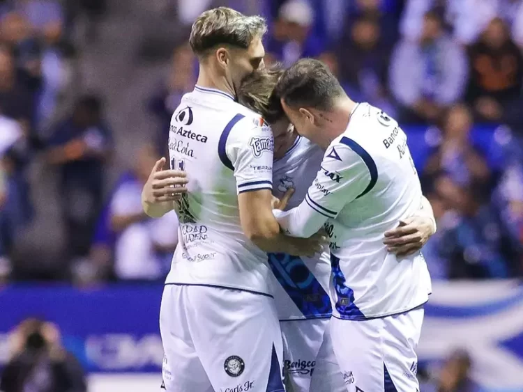 Empatan 1-1 Puebla y Atl. San Luis con golazos de tiro libre