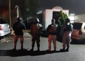 Realizan cateo por narcomedudeo en Col. Hacienda Las Fuentes de Reynosa