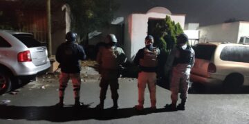 Realizan cateo por narcomedudeo en Col. Hacienda Las Fuentes de Reynosa