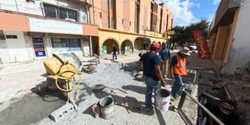 Gobierno del Estado da nueva imagen a calles del centro de Reynosa