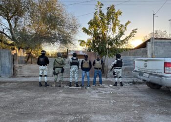 Catean una vivienda en Río Bravo por narcomenudeo
