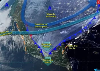 Se esperan nevadas o aguanieve en Coahuila, Nuevo León y Tamaulipas por el frente frío 24