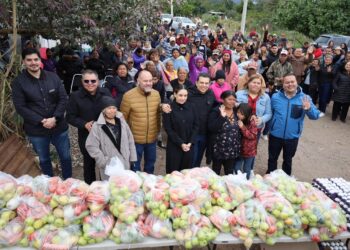 Con apoyo alimentario cuidan salud de familias vulnerables en Victoria.