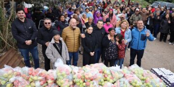 Con apoyo alimentario cuidan salud de familias vulnerables en Victoria.