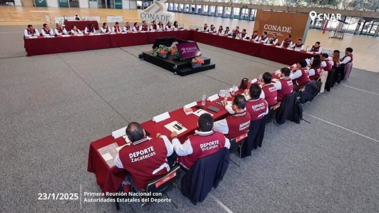 Asiste director del INDE Tamaulipas a reunión nacional de la CONADE