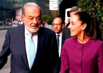 Sheinbaum defiende a Carlos Slim; “no hay ninguna investigación contra él”