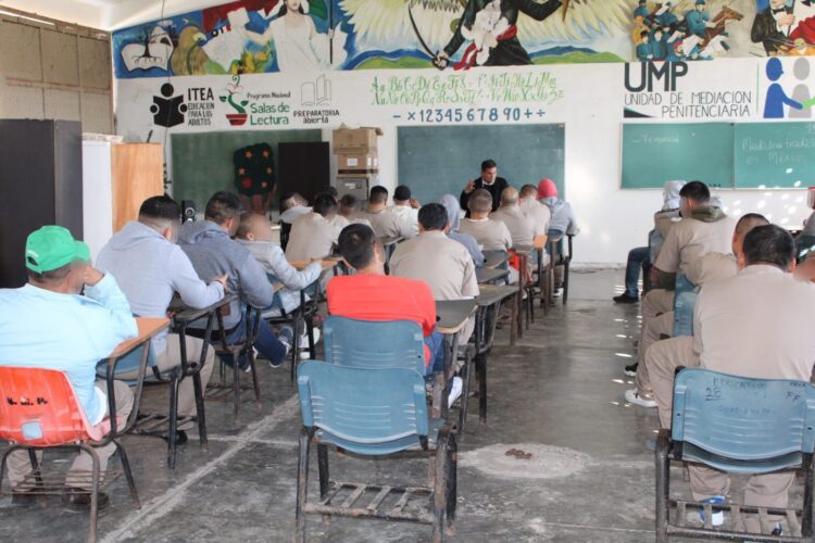 Promueven educación a través del ITEA al interior de los penales en Tamaulipas