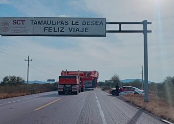 Reabren Carretera Victoria-Tula al suspender traslado de módulos de enfriamiento para refinería