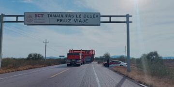 Reabren Carretera Victoria-Tula al suspender traslado de módulos de enfriamiento para refinería